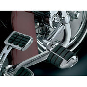 Offset Longhorn Dually Highway Footpegs w/Quick Clamp Front 1.25by Kuryakyn