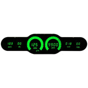 Intellitronix 6 Gauge Bar Sweep Digital Universal Panel DP10004 - Green