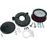 Harley FXDB 07-14Big Sucker Stage 1 Air Cleaner w/Cvr Std Blk by Arlen Ness