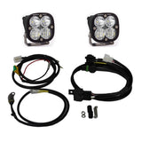 Baja Designs Auxiliary LED Light Pod Each Squadron Sport Series Driving/Combo Pattern Clear Lens 557053