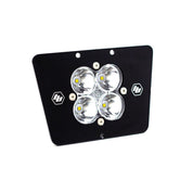 Baja Designs Headlight Kit A/C Converter Squadron Sport Series Spot Pattern Clear Lens 557071AC