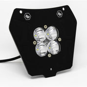 Baja Designs Headlight Kit Squadron Sport Series Spot Pattern Clear Lens 557081