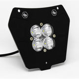 Baja Designs Headlight Kit Squadron Sport Series Spot Pattern Clear Lens 557081