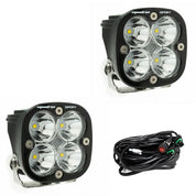 Baja Designs Vertical Light Mount Kit Squadron Pro Series Driving/Combo Pattern Clear Lens 2inch Mount 557801
