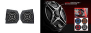 SSV Works Front 6.5" Speaker Pods With Grey Grilles For Can-Am Defender HD10 18-22