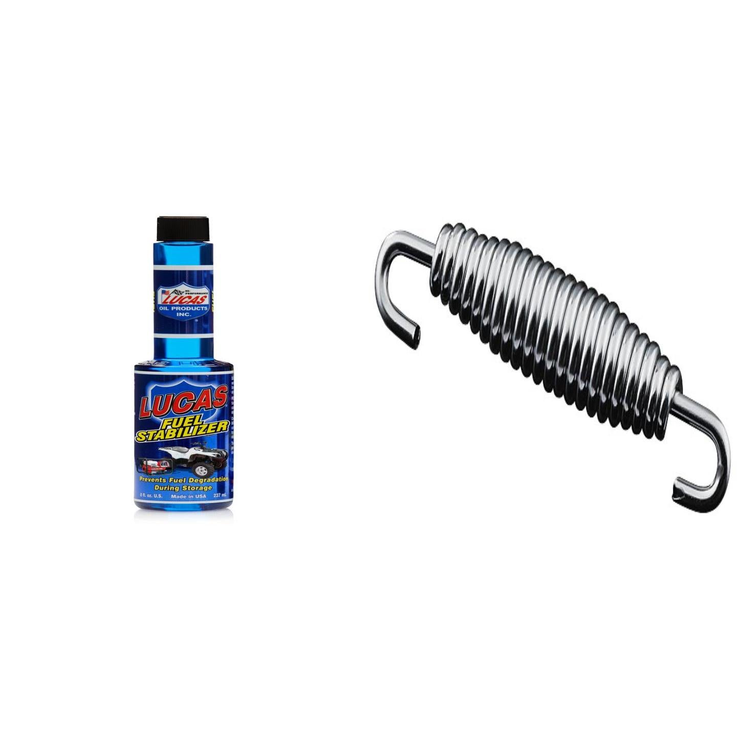 XL883L Sportster 883 Low 2005-2006Kickstand Spring Chrome & Fuel Stabilizer