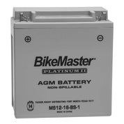 AGM 12V Platinum Battery For Suzuki LT-A500F QuadMaster 2000-2001 Grey