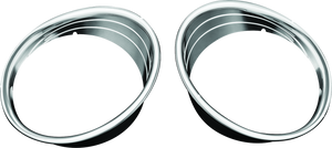Kuryakyn Chrome Driving Light Bezels 5622