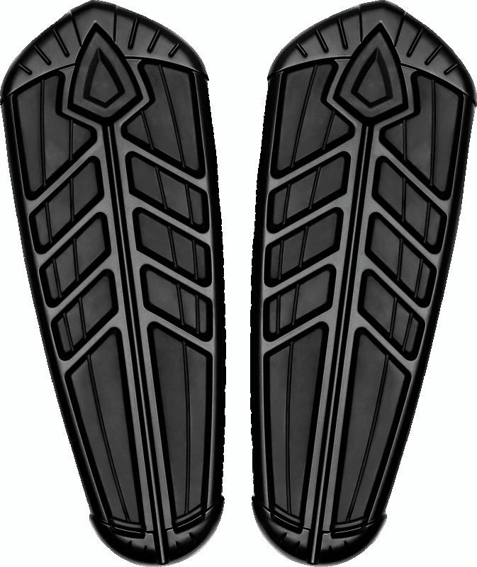 Kuryakyn Satin Black Spear Driver Floorboard Inserts 5651