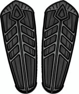 Kuryakyn Satin Black Spear Driver Floorboard Inserts 5651