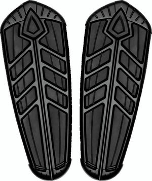 Kuryakyn Satin Black Spear Driver Floorboard Inserts 5651