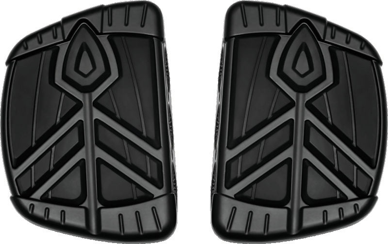 Kuryakyn Satin Black Spear Mini Boards Without Adapter 5653