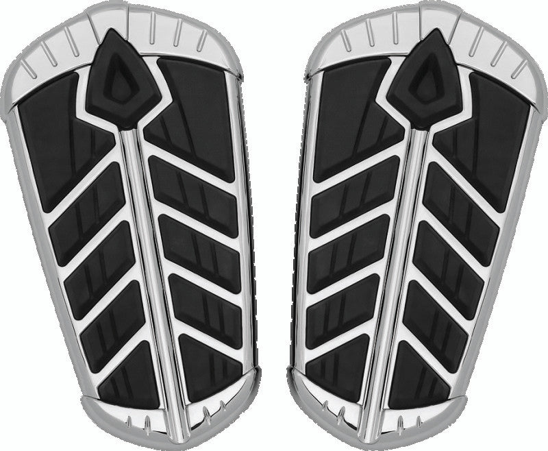 Kuryakyn Chrome Spear Floorboard Insert Passenger 5656