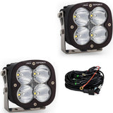 Par de luces LED auxiliares Baja Designs XL Sport Series con patrón de puntos, lente transparente universal 567801