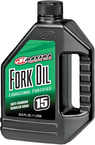 Maxima Racing Oil Performance Motorcycle Suspension Fork Oil 15W 16 oz 56916