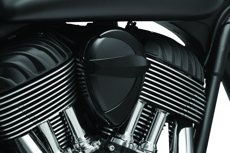 Kuryakyn Chrome Horn Cover John Shope Series 5697