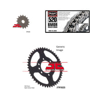 520 BMOR Chain Natural, Front & Rear Sprocket Kit for SUZUKI GN400T 1980-1982