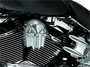 Kuryakyn Chrome Skull Horn Cover 5730