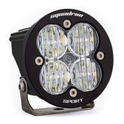 Baja Designs Auxiliary LED Light Pod Each Squadron-R Sport Series Wide Cornering Pattern Clear Lens Universal 580005