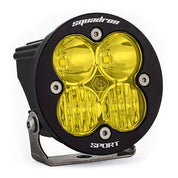 Baja Designs Auxiliary LED Light Pod Each Squadron-R Sport Series Driving/Combo Pattern Baja Amber Lens Universal 580013