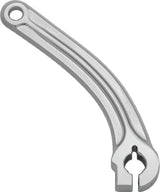 Kuryakyn Chrome Ridgeback Front Shift Arm 5802