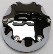 ITP Cast Aluminum Wheel Center Cap Chrome 4/110 4/115 P110SS