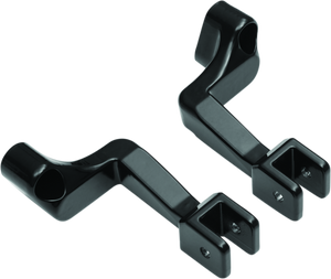 Kuryakyn Gloss Black Passenger Peg Mounts 5830