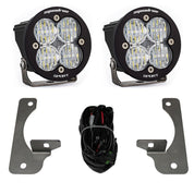 Baja Designs Fog Pocket Light Kit Squadron-R Sport Series Wide Cornering Pattern Clear Lens 587523