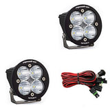 Baja Designs LED Light Pod Pair Squadron-R Sport Series Work/Scene Pattern Clear Lens Universal 587806
