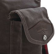 Burly Brand Voyager Sissy Bar Backpack Dark Oak - B15-1013D