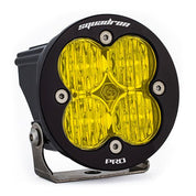 Baja Designs LED Light Pod Each Squadron-R Pro Series Wide Cornering Pattern Baja Amber Lens Universal 590015