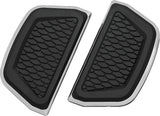 Kuryakyn Chrome Hex Passenger Board Inserts 5902