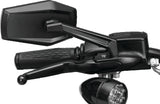 Kuryakyn Satin Black Hex Mirrors 5919
