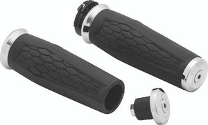 Kuryakyn Chrome Hex Grips Dual Cable 5920