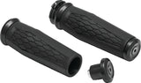 Kuryakyn Black Hex Grips Dual Cable 5921