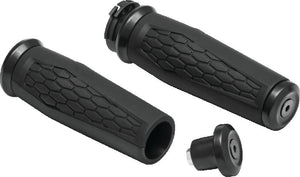 Kuryakyn Black Hex Grips Dual Cable 5921