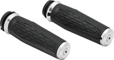 Kuryakyn Chrome Hex Grips Thottle-By-Wire 5922