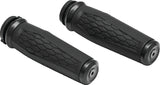 Kuryakyn Black Hex Grips Thottle-By-Wire 5923