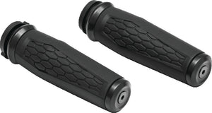 Kuryakyn Black Hex Grips Thottle-By-Wire 5923