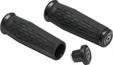 Kuryakyn Black Hex Grips 7/8in Universal 5929