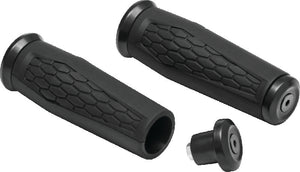 Kuryakyn Black Hex Grips 7/8in Universal 5929