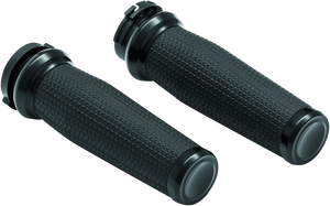 Kuryakyn Chrome Thresher Grips Dual Cable 5940