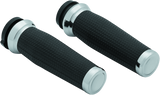 Kuryakyn Chrome Thresher Grips Throttle-By-Wire 5942