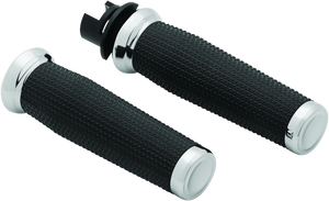 Kuryakyn Chrome Thresher Grips 5944