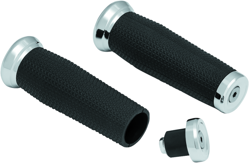 Kuryakyn Chrome Thresher Grip Metric 5946
