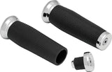 Kuryakyn Chrome Thresher Grips Universal 1in 5948