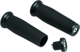 Kuryakyn Black Thresher Grips Universal 1in 5949