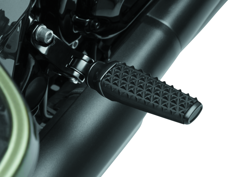 Kuryakyn Black Thresher Pegs With Adapter 5953