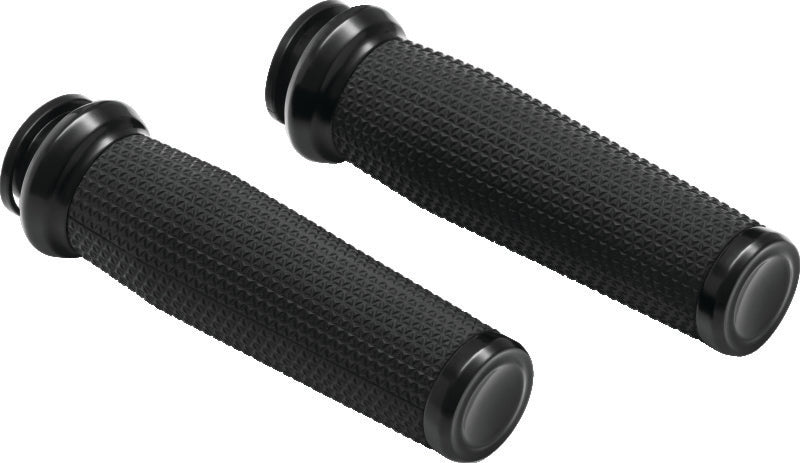 Kuryakyn Black Thresher Grips 5961