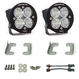 Baja Designs Fog Pocket Light Kit Squadron-R Pro Series Wide Cornering Pattern Clear Lens 597503